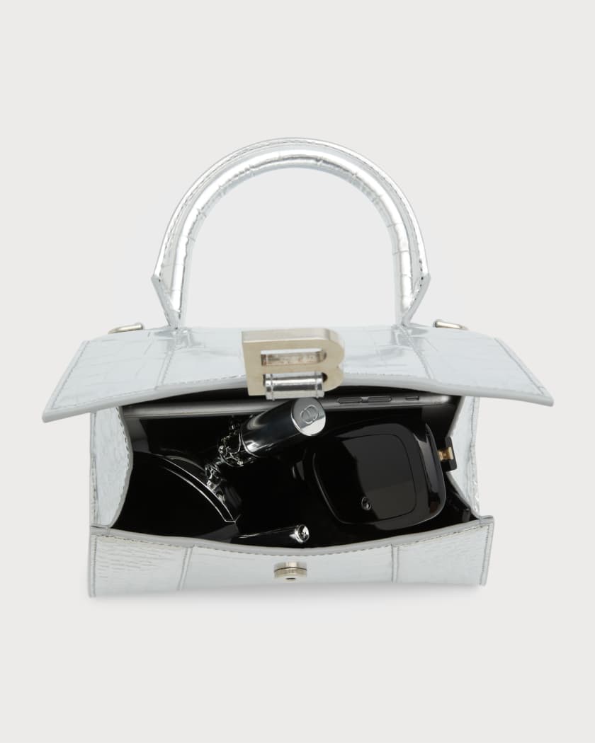 Balenciaga Hourglass Bag Black Leather XS – Luxe Collective