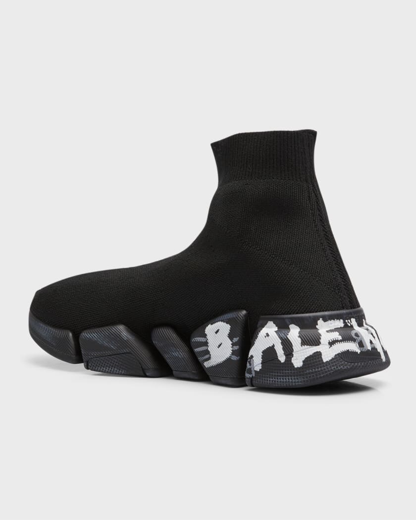 BALENCIAGA Sneakers SPEED 2.0 red graffiti