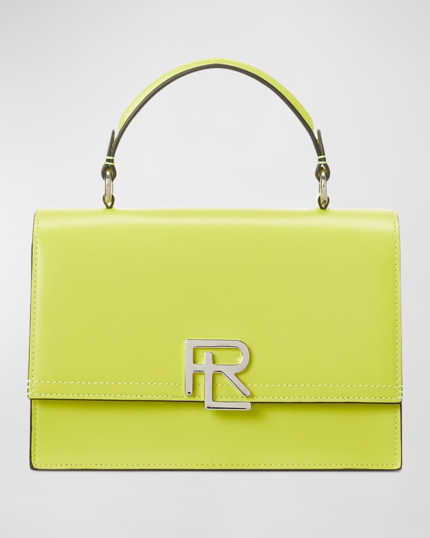 Ralph lauren yellow handbag discount