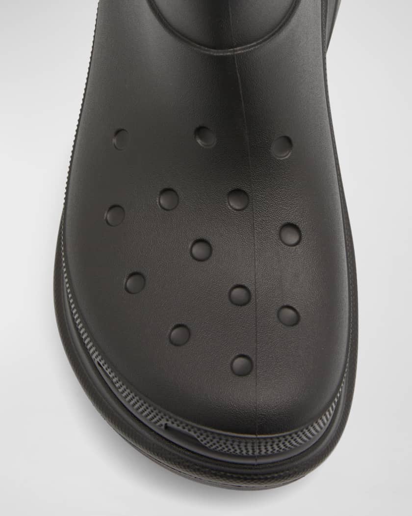 Balenciaga X Crocs Men s Tonal Rubber Rain Boots Neiman 47 OFF