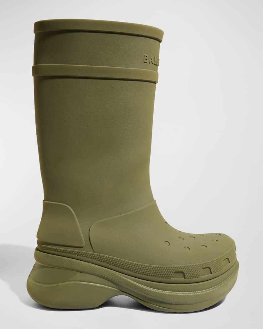Croc rain cheap boots