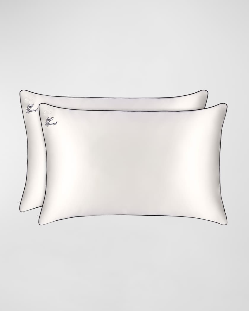 SLIP PURE SILK PILLOWCASE - WHITE - QUEEN - ZIPPERED – Slip (US)