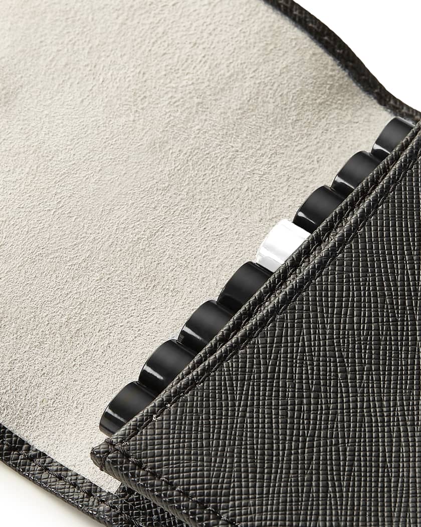 Men's Black Luxury Fragrance Wallet, 8 x 1.7 mL