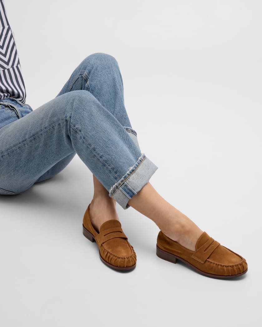 Sid Suede Penny Loafers