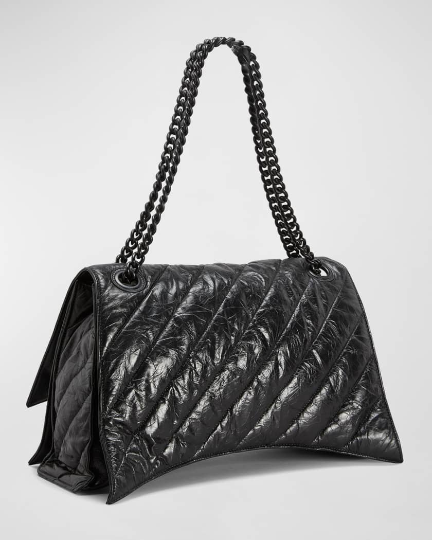 Crush Medium Quilted Chain Bag
