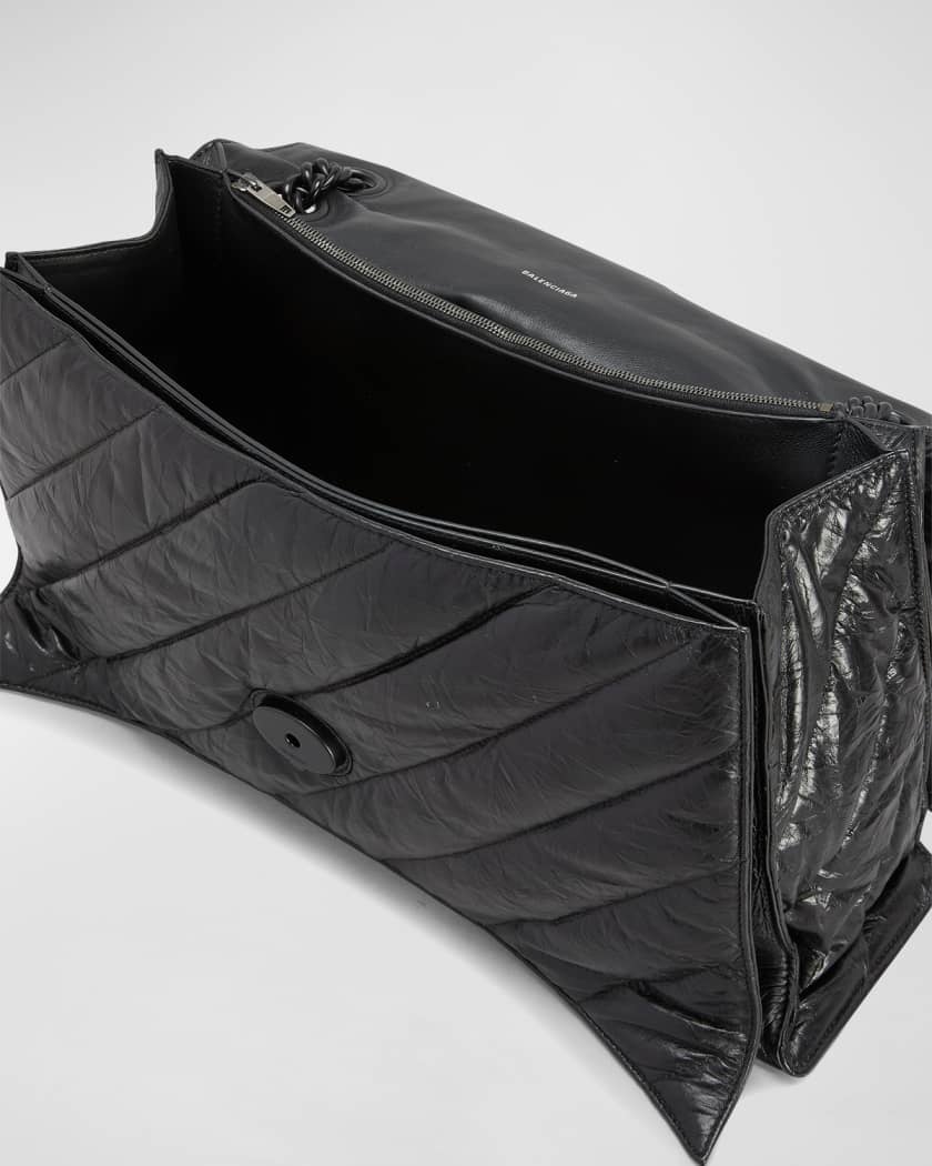 Crush Medium Quilted Chain Bag
