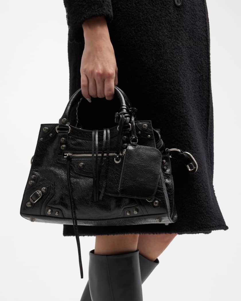 Ko videnskabsmand kobling Balenciaga Neo Cagole City Small Top-Handle Bag | Neiman Marcus