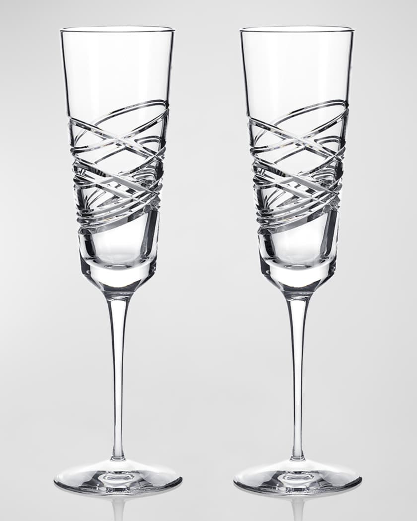 Waterford Crystal Aran White Wine Glasses, Set of 2