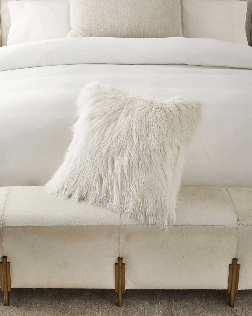 Faux Fur Square Pillow