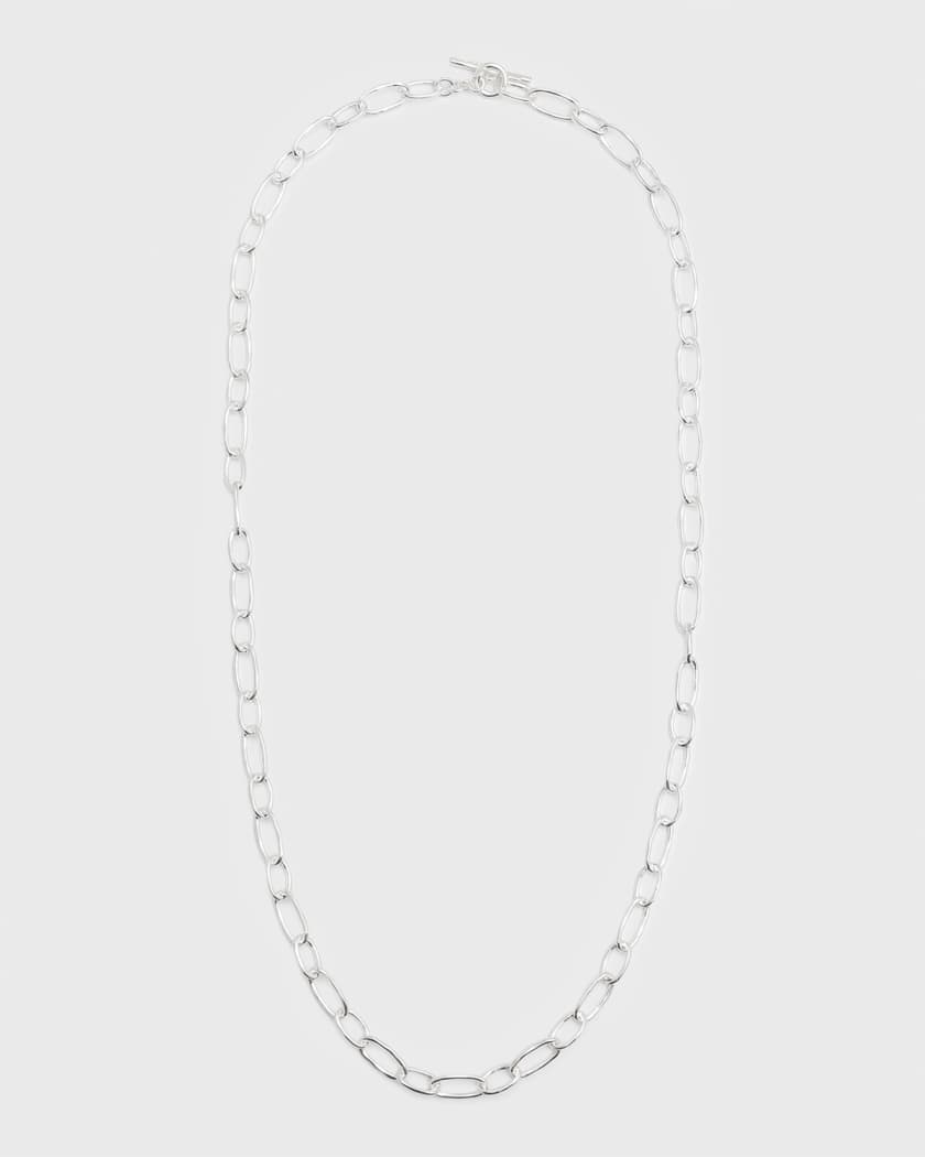 Ippolita 925 Classico Faceted Oval Link Necklace Neiman Marcus