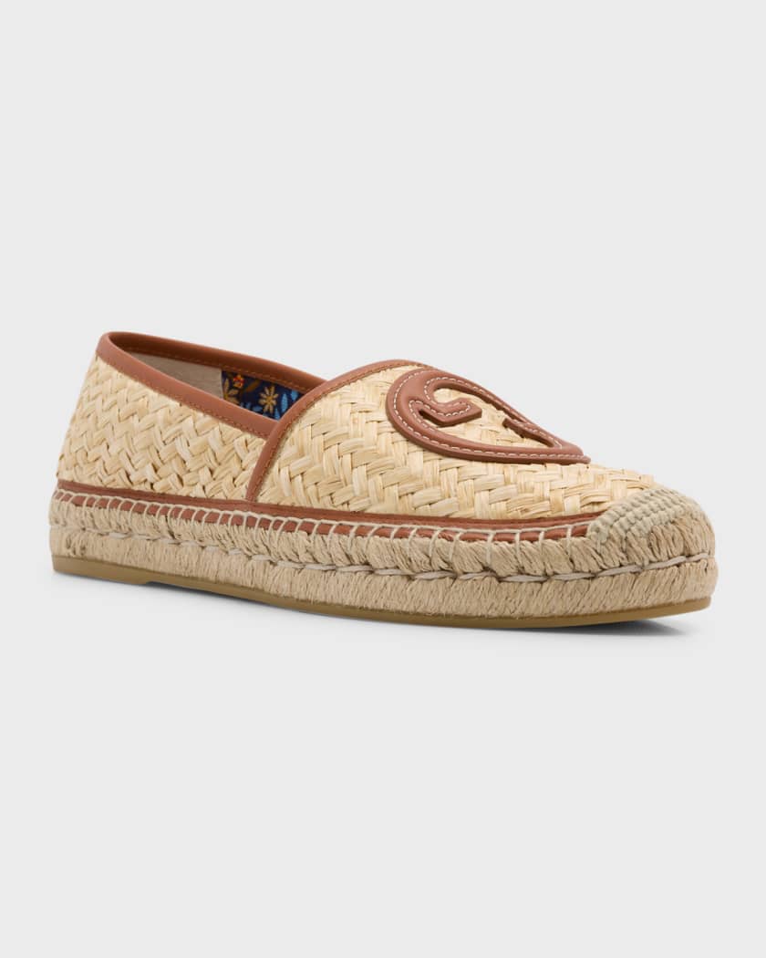 Gucci raffia espadrilles on sale