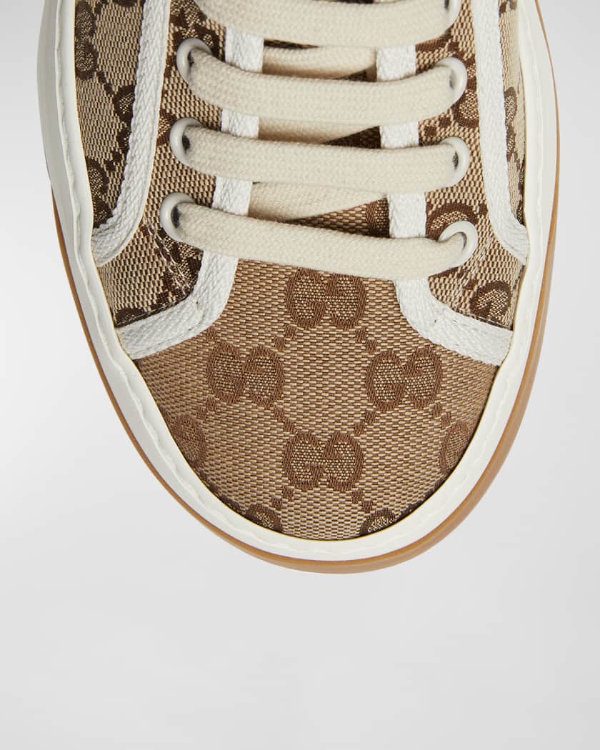 GG Canvas Low-Top Platform Sneakers