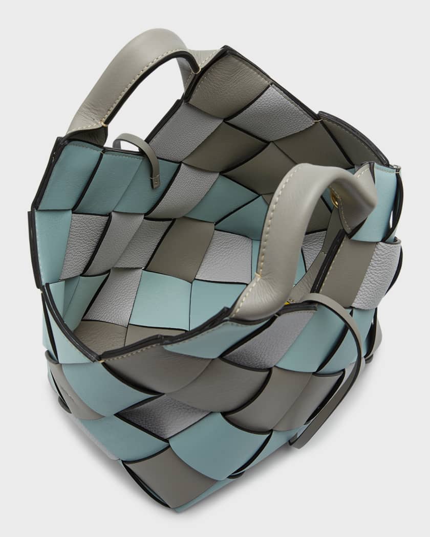 Loewe x Paula's Ibiza Small Woven Basket Top-Handle Bag