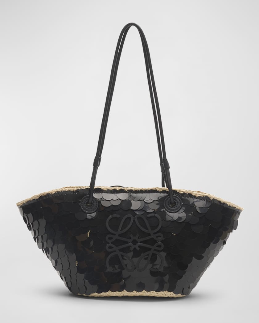 Loewe Women's Small Anagram Basket Shoulder Bag