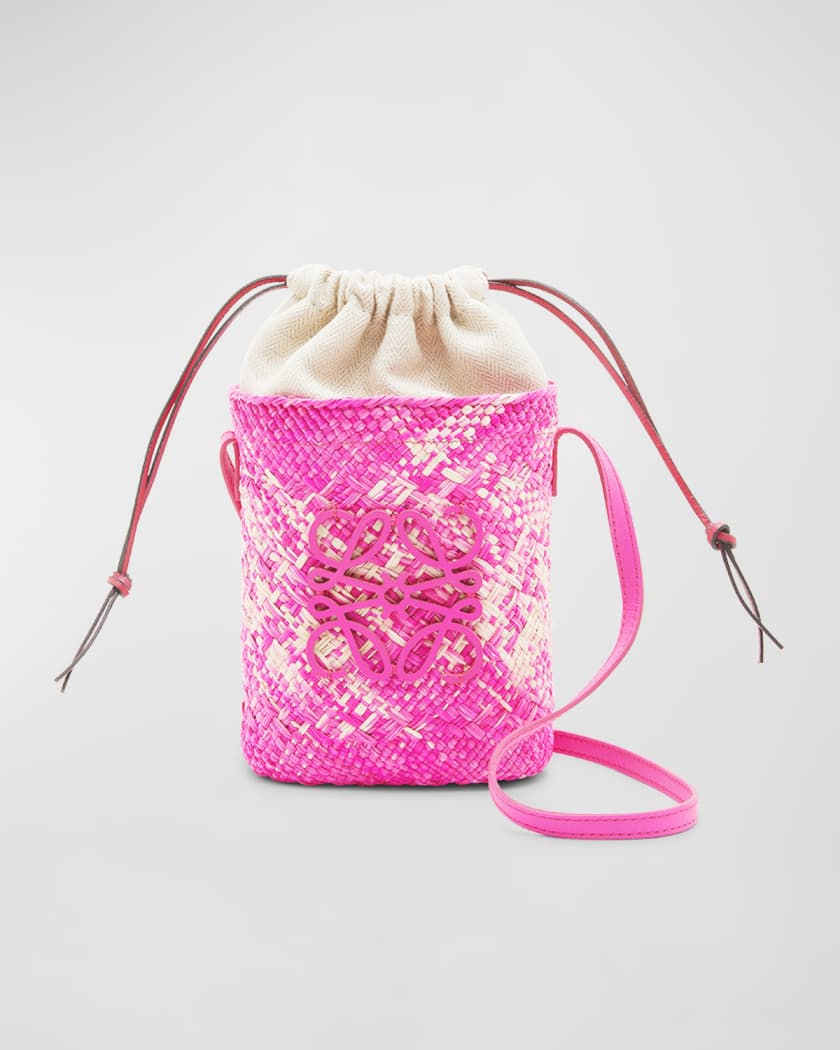 Paulas Ibiza Anagram Bucket Bag in Beige - Loewe
