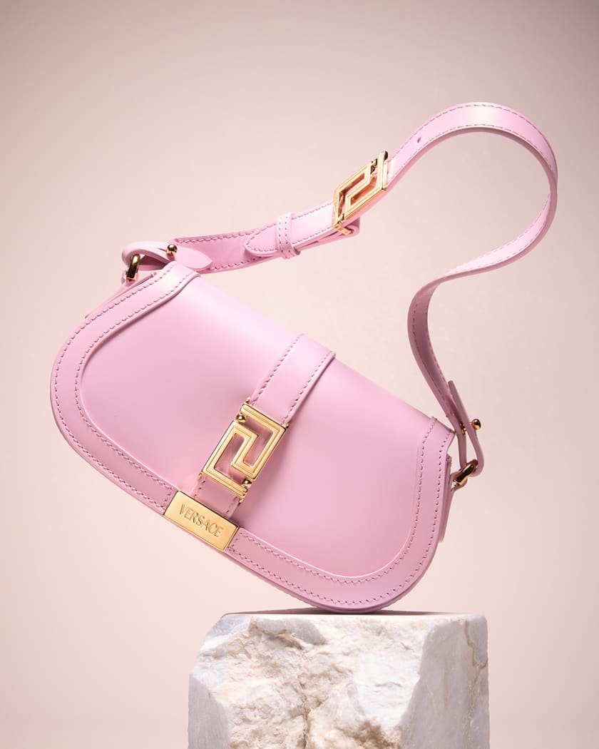 VERSACE GRECA GODDESS SMALL SHOULDER BAG PINK