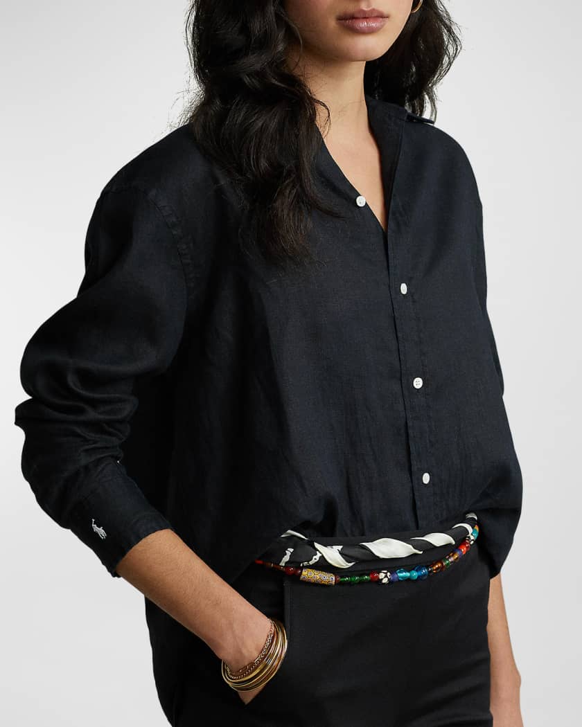 Button-Down Linen Shirt