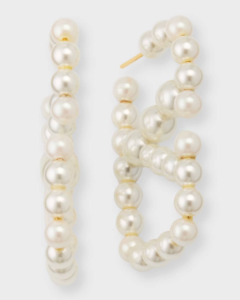 Valentina V Earrings - Stainless Steel – Pearls And Rocks