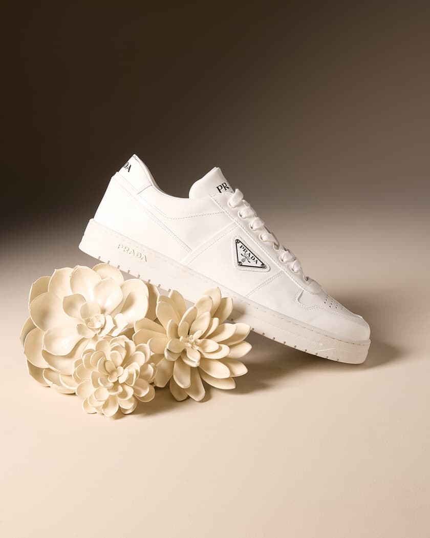 White shop prada sneakers