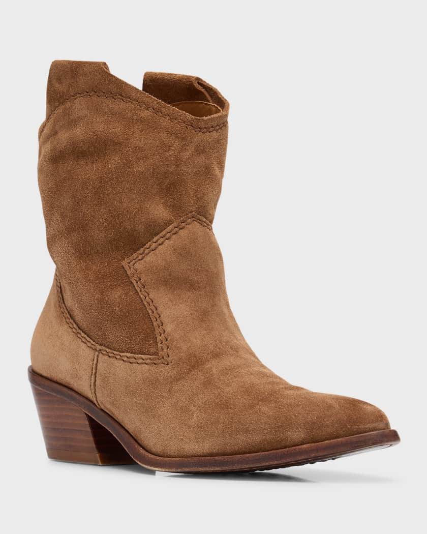Cropped on sale cowboy boots