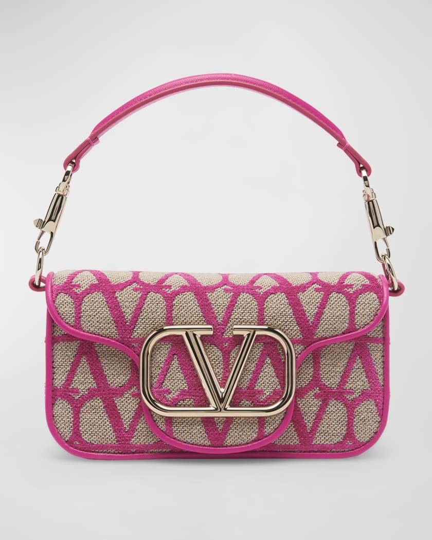 Women's Valentino Garavani Small V Shoulder Tote Bag