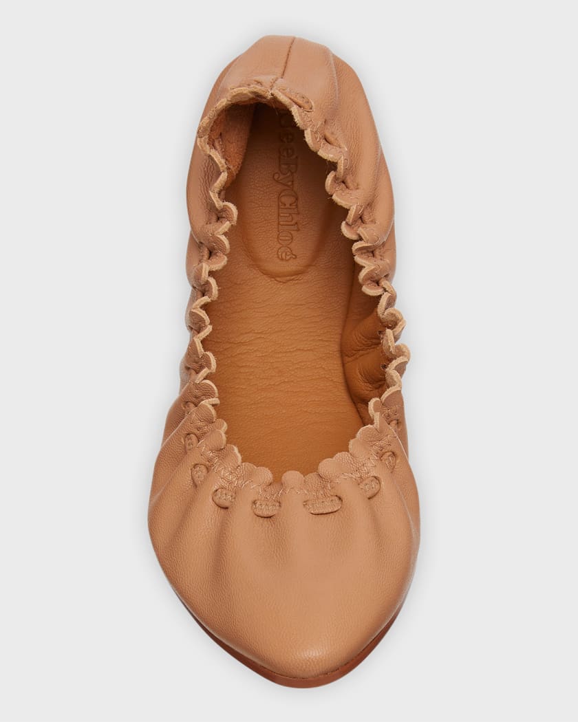 see by chloe jane pointed ballet flats