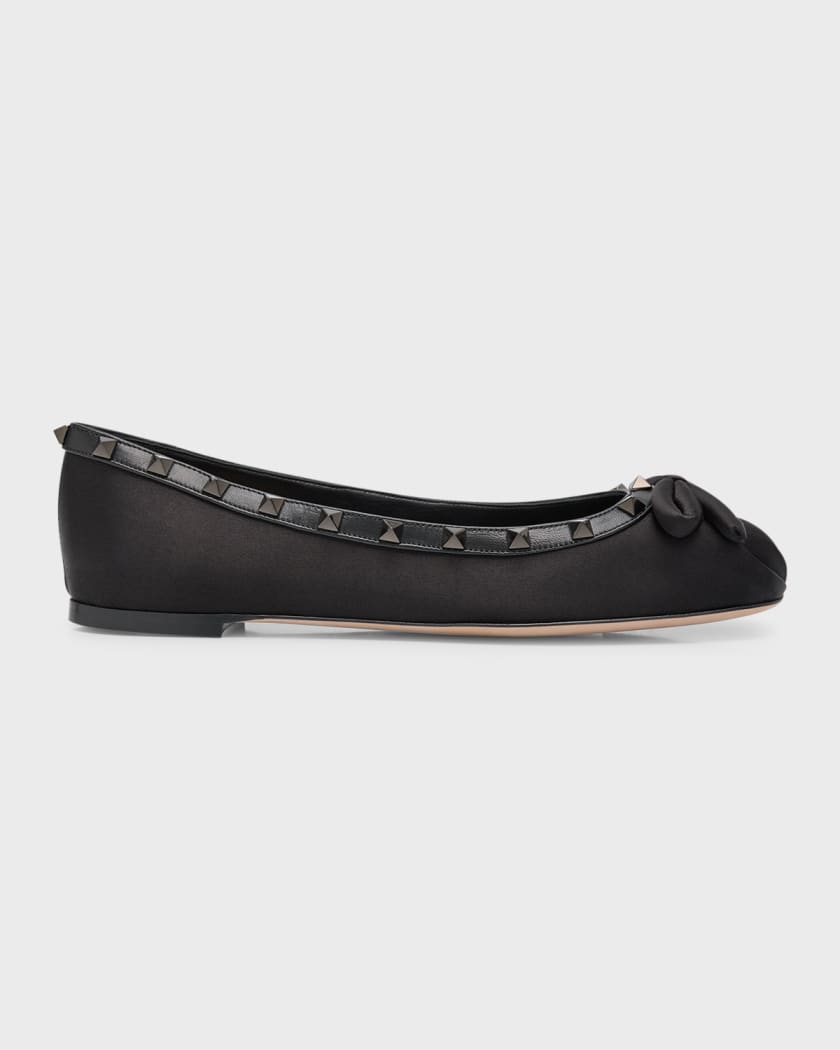 Ferragamo Lena Lambskin Bow Ballerina Flats - Bergdorf Goodman