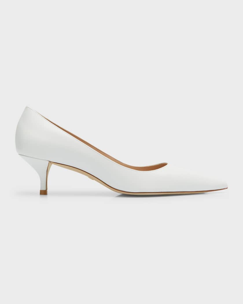 Stuart weitzman sale low heel pumps