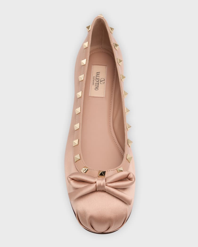 Valentino pink flats online