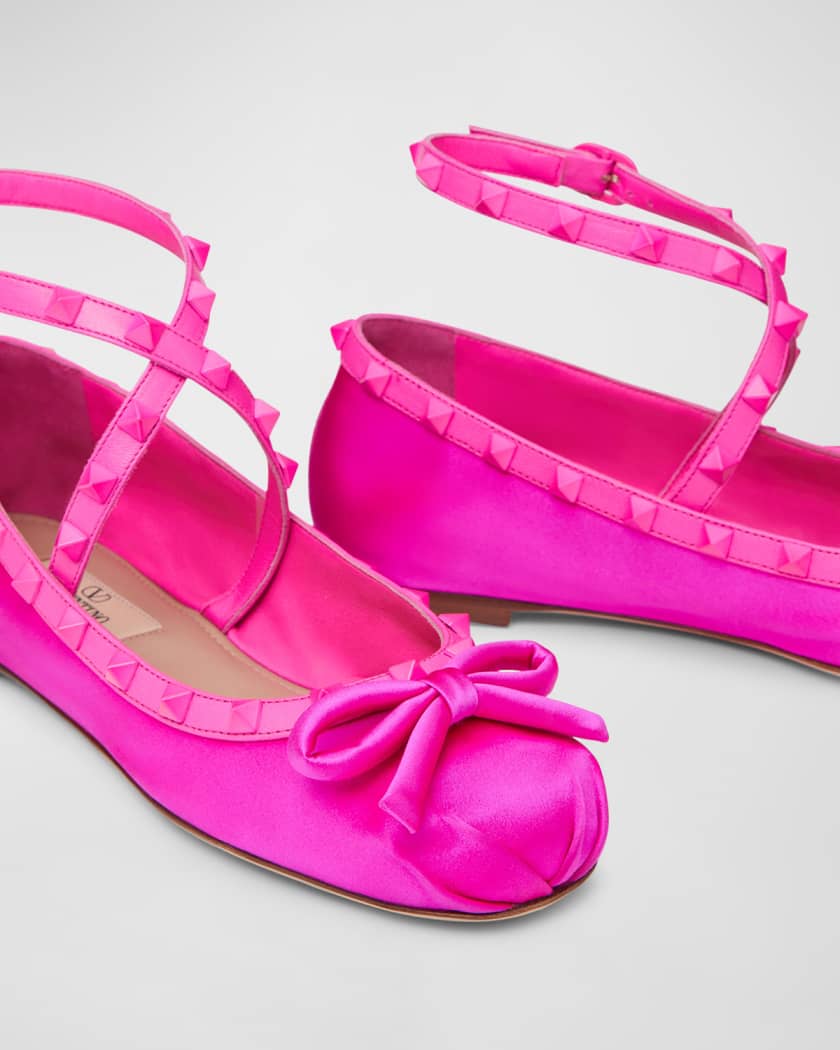 Valentino ankle strap flats deals