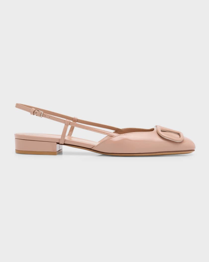 Valentino Garavani Vlogo Slingback Pump in Black