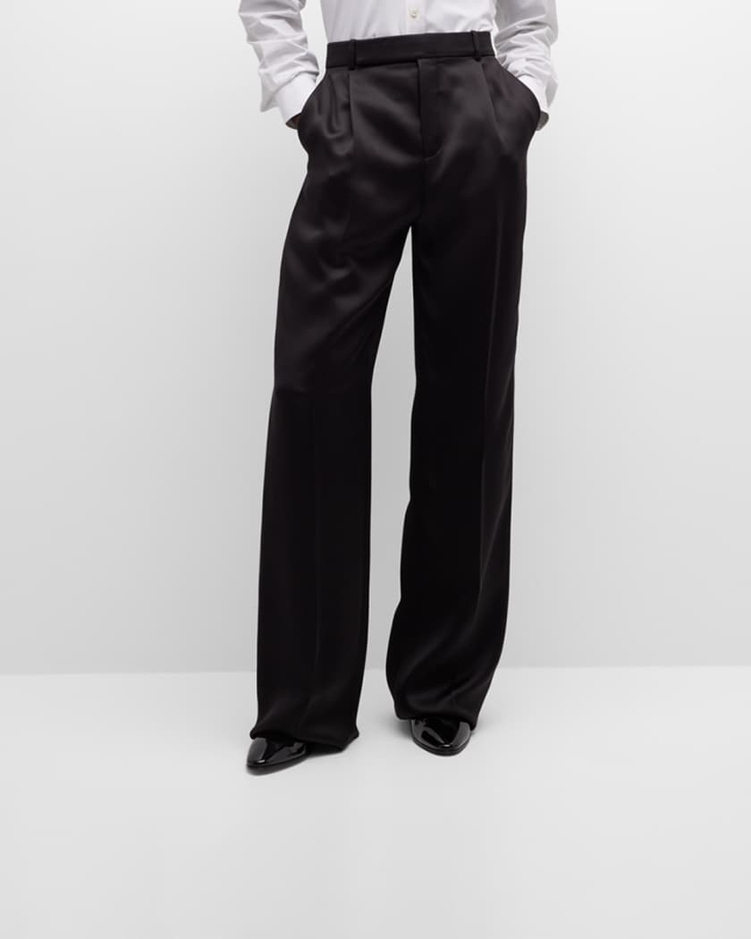 Yves Saint Laurent Woven Pocket Waist Belt