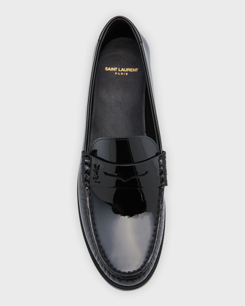 Men s Patent Leather Penny Loafers