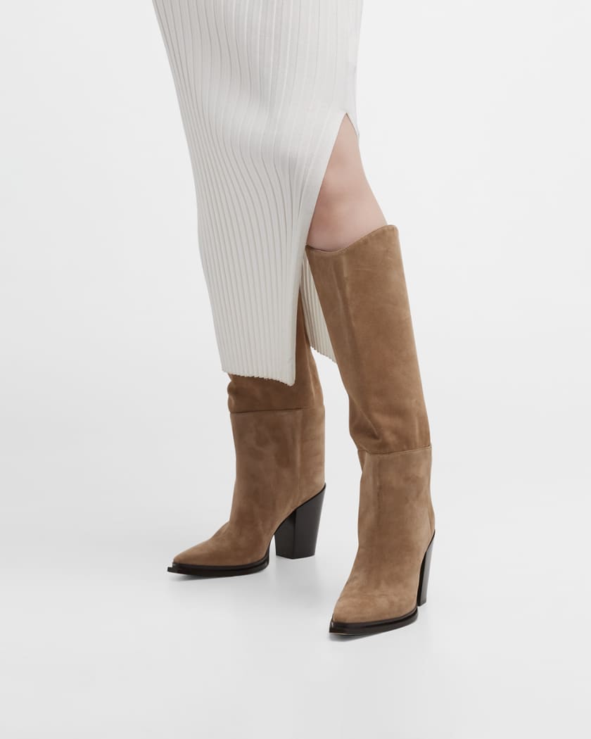 Cece Suede Knee Boots