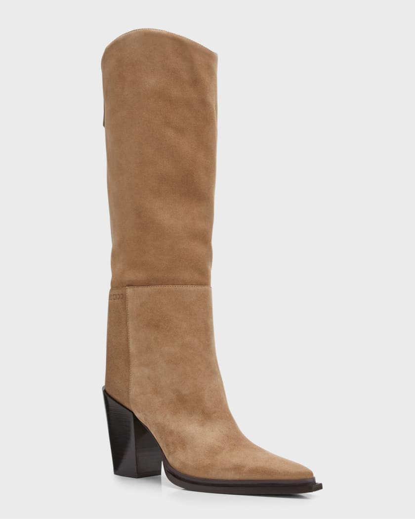 The Perfect Brown Boots for Fall - Jimmy Choos & Tennis Shoes