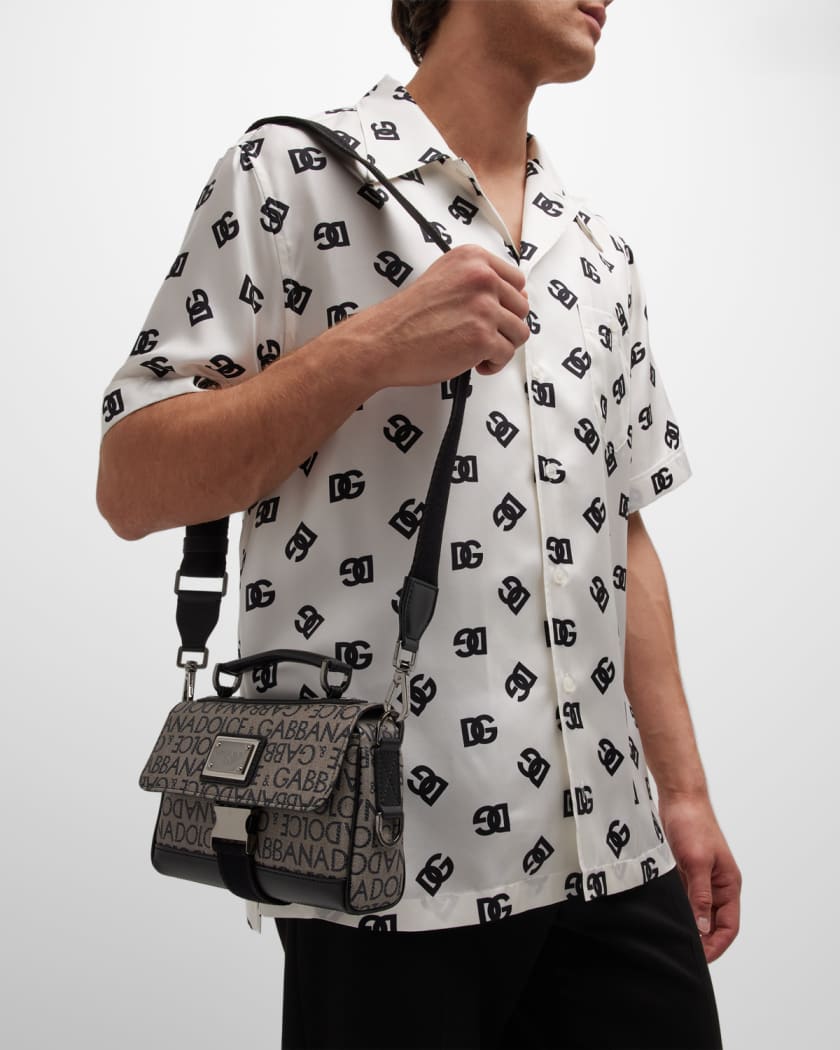 Dolce & Gabbana Camouflage Patterned Crossbody Bag men - Glamood