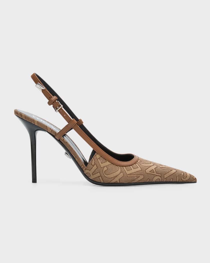Louis Vuitton Monogram Slingback Sandals
