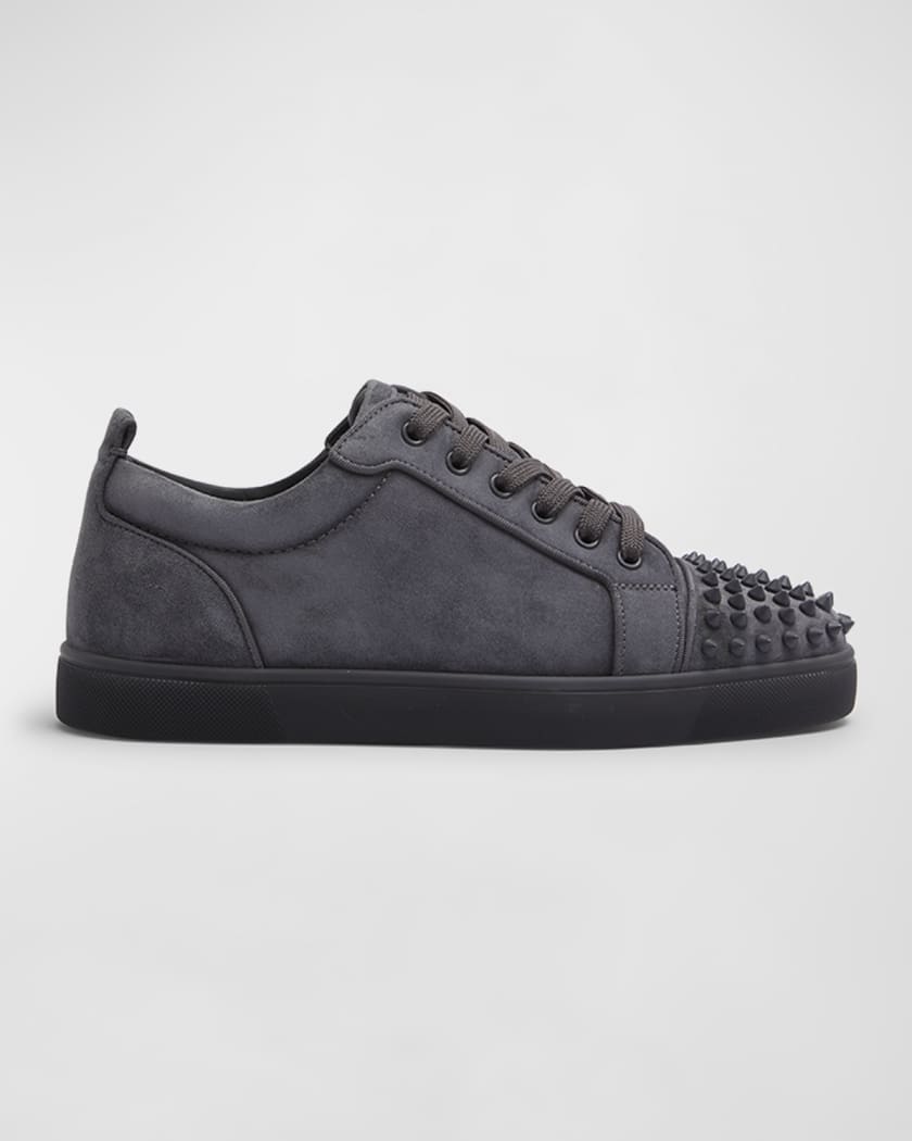 Christian Louboutin Men's Louis Junior Spikes Orlato Low-top Sneakers