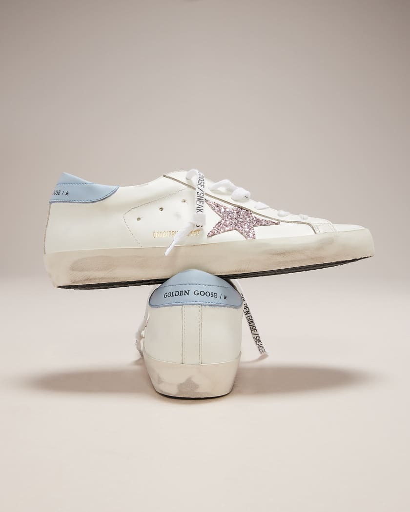 Golden goose white leather superstar duct tape sneakers cheap