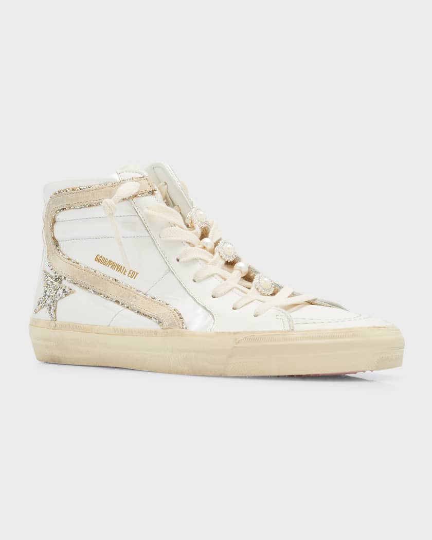 Women's golden goose sale high top sneakers