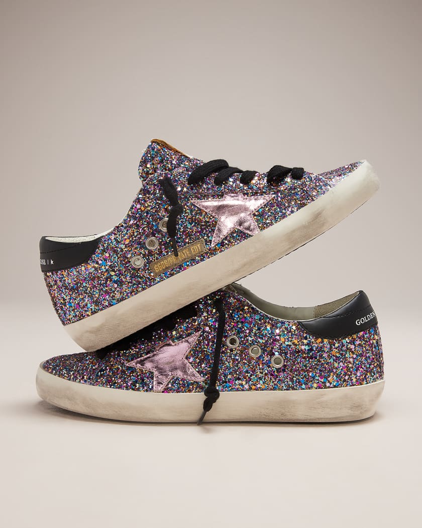 Golden goose multicolor glitter hotsell