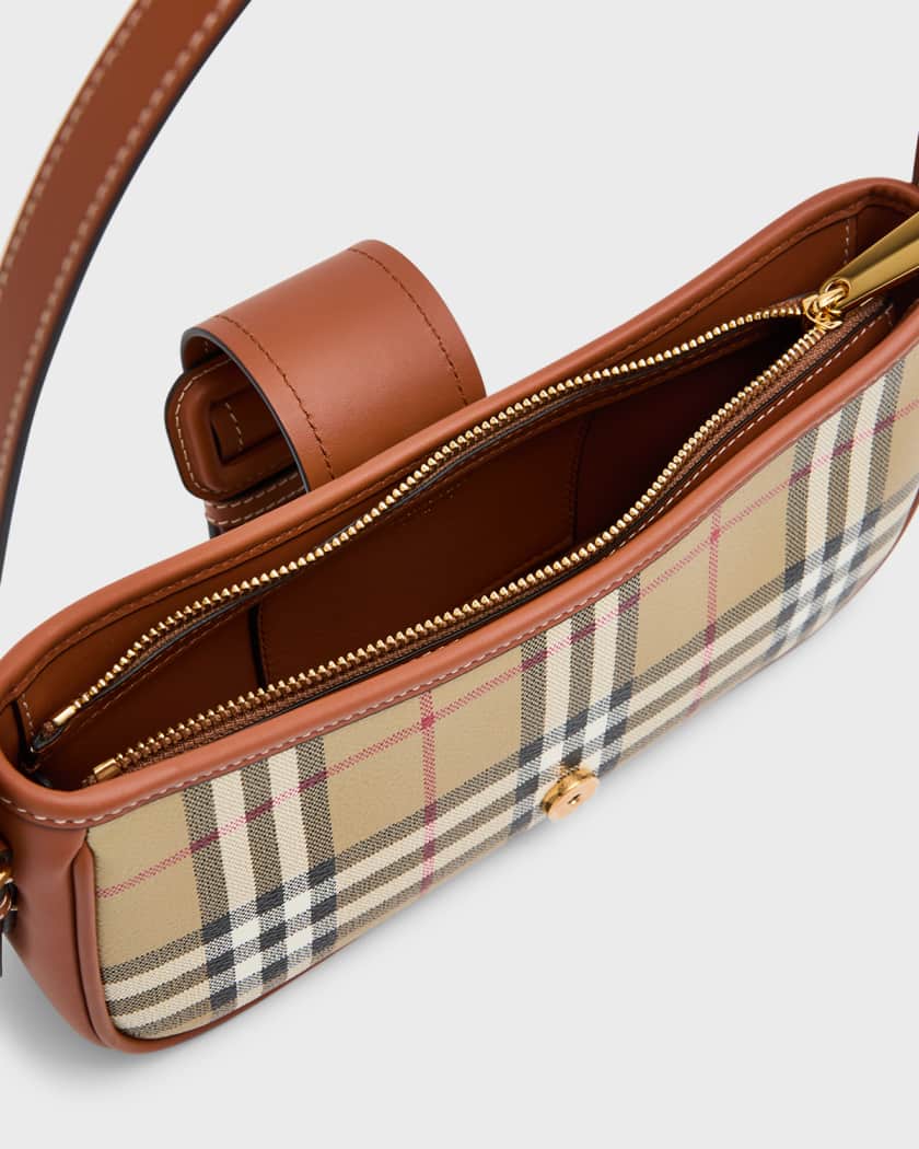 Burberry bag plaid best sale