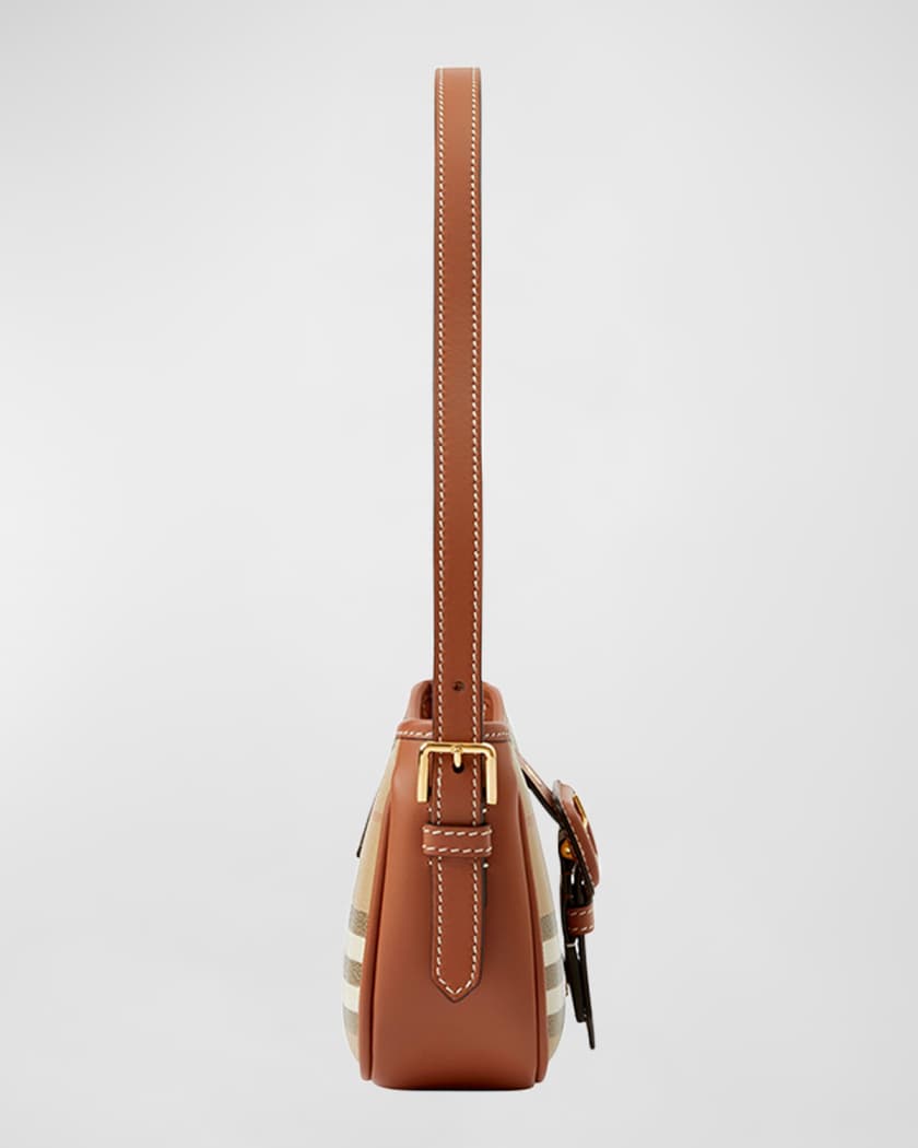 Neiman Marcus Burberry TB Elongated Sequin Check Chain Shoulder Bag 1790.00