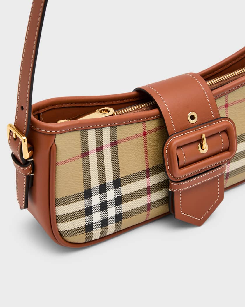 Authentic Burberry Pochette Buckle Shoulder Bag