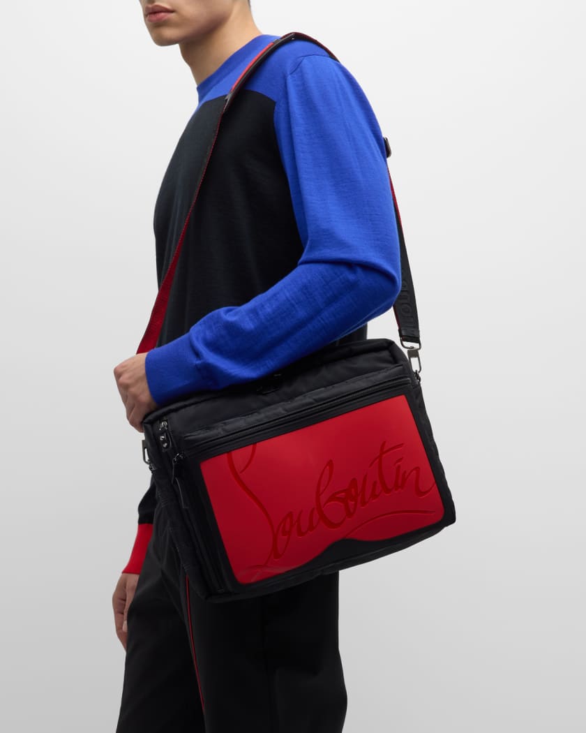 Louboutin mens bag on sale