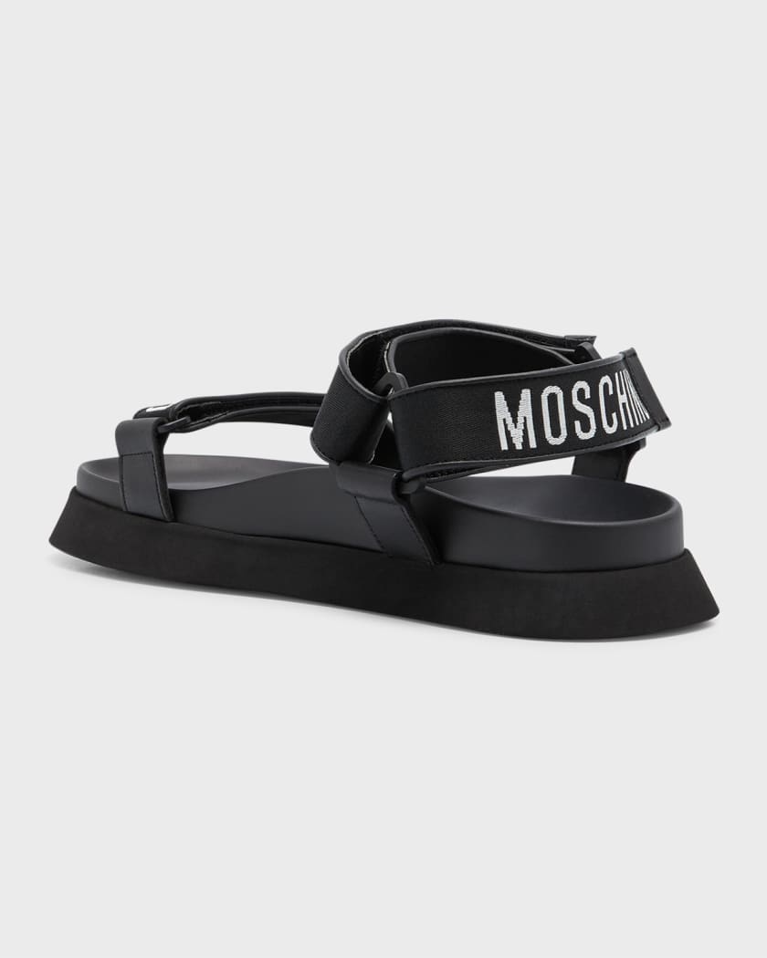 Moschino strap sandals deals