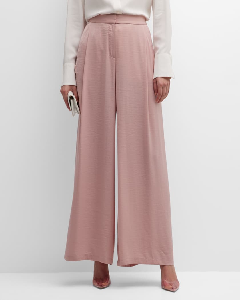 Neiman marcus wide leg pants sale