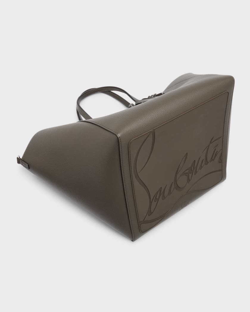 Cabachic Small Leather Tote in Beige - Christian Louboutin