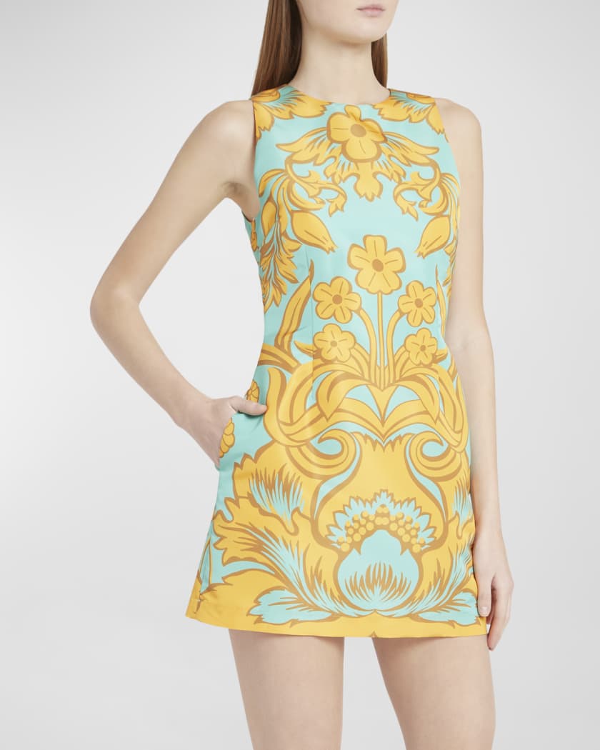 La DoubleJ TGIF Patterned Mini Dress | Neiman Marcus