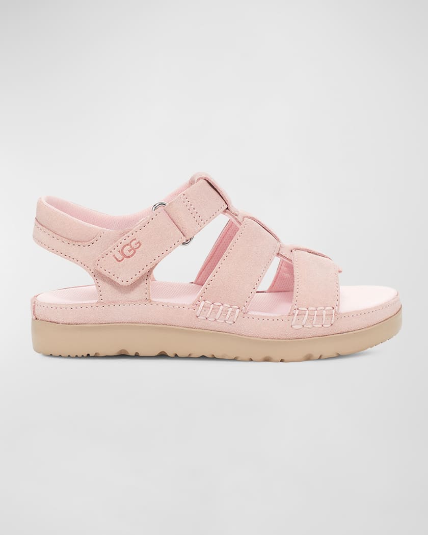 Pink uggs sandals store